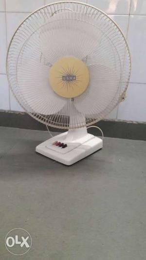 White Table Fan (USHA Company)