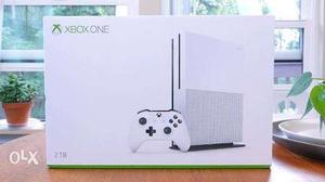 Xbox One S Console with box, controller