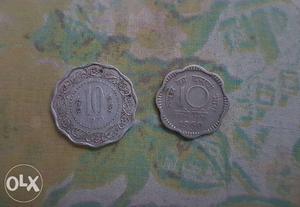 10 Paise 2 coins for sale