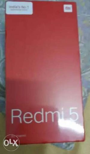 3/32 redmi 5 Rose gold and black ready stock