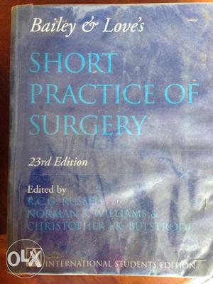 Bailey & Love's Short Practice Of Surgery Book