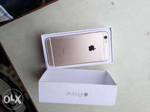 I phone 6 gold 16gb all acc and box