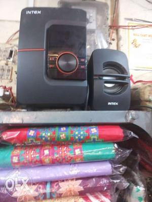 INTEX home theter good condition with for box