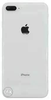 IPhone 8 plus 64 gb silver Warrenty till feb 