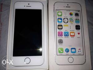 Iphone 5s 16 GB with Charger box, everything is