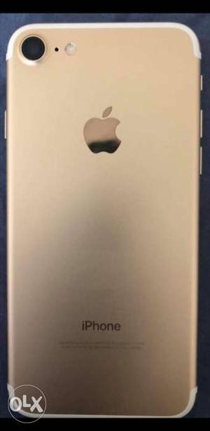 Iphone 7 32 gb brand new condition imported gold