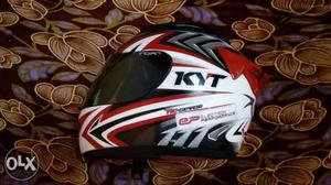 KYT helmet in mint condition with GoPro mount