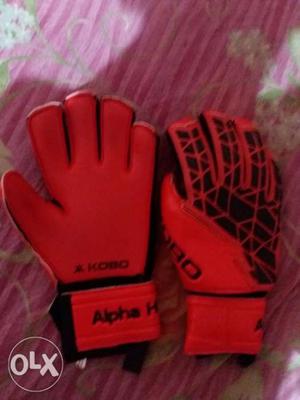 Kobo original gloves for goalkeeper not used urgent sale