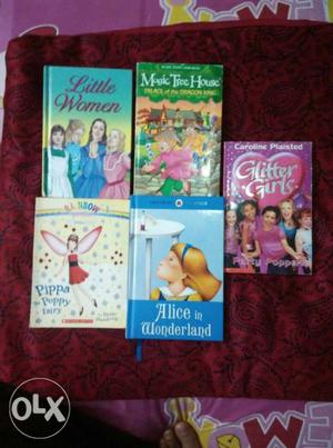 Neat and clean books for girls... in a very gud