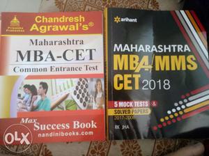 New mba cet books, 280 each.