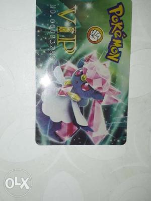 Pokemon Diancie VIP Card
