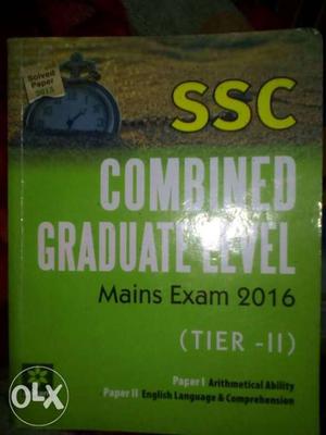SSC Combined Graduate Level Mains Exam  Book