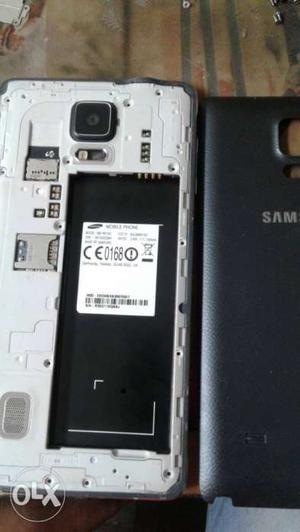 Samsung note 4 mother board end full body working