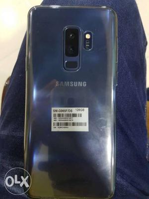 Samsung s9 plus corul blue colour 128 gb only