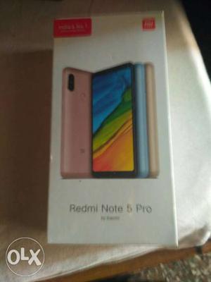 Sealed Pack Redmi Note 5 Pro Gold contact