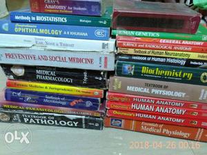 1st,2nd and 3 rd MBBS books for Rs....