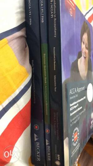 3 ACCA books for Rs.  only.