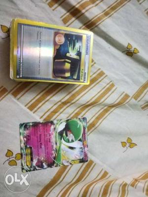 80 cards with one EX