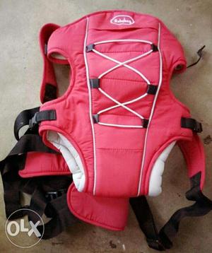 Babyhug Cuddle Up 3 Way Baby Carrier - Red