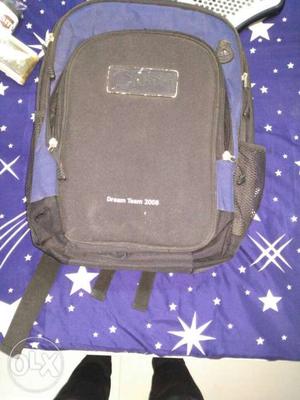 Black And Blue Backpack Carrier