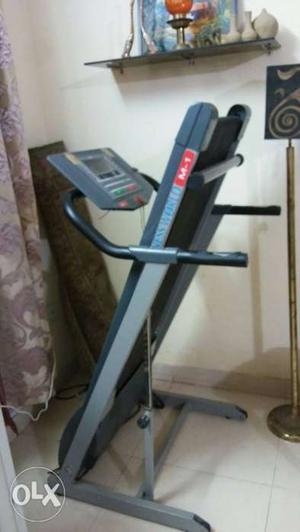 Black And Gray Dynamic Treadmill