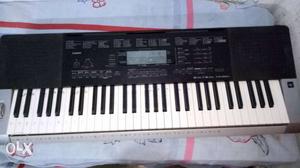 Black Electronic Keyboard Musical Instrument