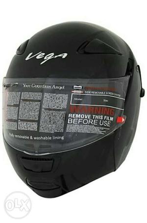 Black Vega Helmet size M