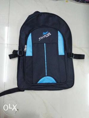 Blue And Cyan Firstrun Backpack