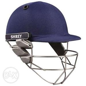 Blue And Gray Shrey Helmet
