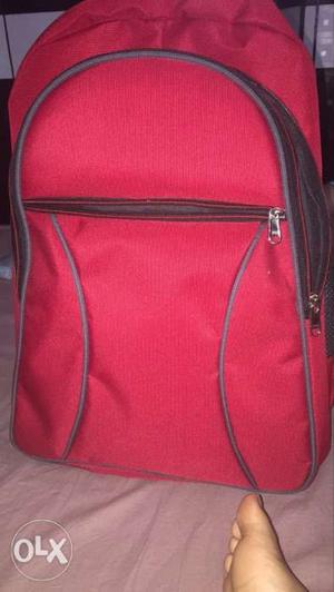 Brand new laptop bag red colour unused