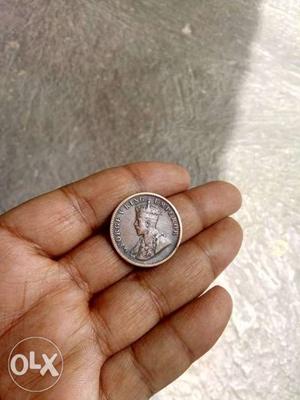 Coin  one quarter anna india