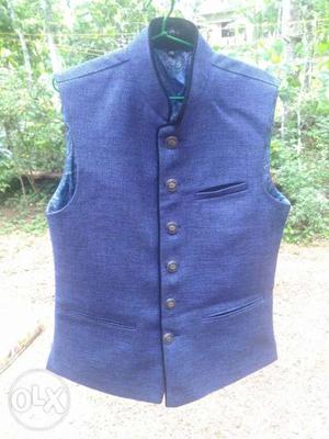 Dark Blue waistcoat. Only used once