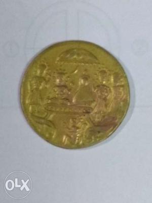 Gold coin of year )