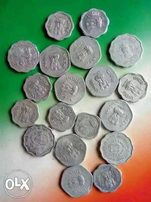 Good collection of coins 19 coins Urgent