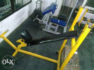 Good condition flat bench, incline bench n