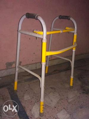Gray And Yellow Walking Frame