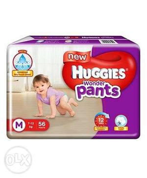 Huggies Wonder pants medium 56 pieces 1 piece taken