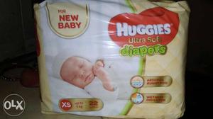 Huggies ultra soft diapers. extra small size...