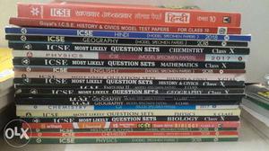 ICSE Question Paper Books(All Subjects) Rs.