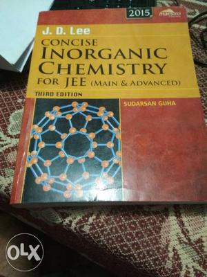 JD lee, best book for inorganic chemistry for JEE