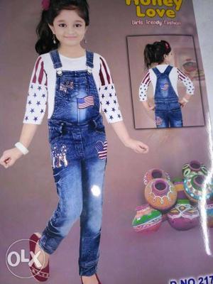 Kid's Blue Denim Jeans