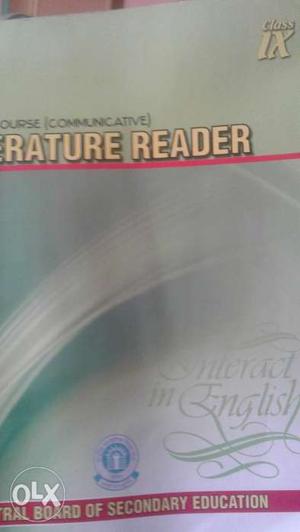 Literature reader 9th std, store price 65 my