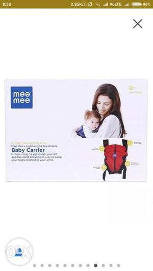 Mee Mee's advanced baby carrier