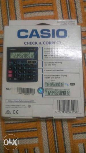 New casio mj 120Da not used its price at online