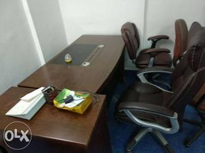 Office table and rolling chair...avl at Mumbai.