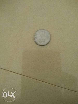 Old 10 paise coin indian coin