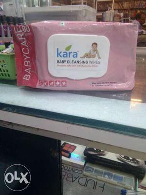 Pink Kara Baby Cleansing Wipes Pack