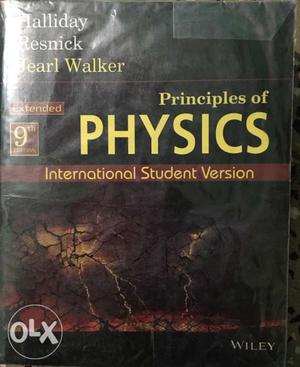 Principles of Physics 9th Edition