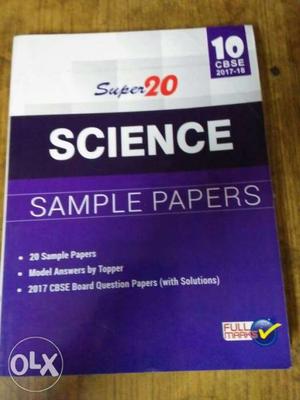 Science Sample Papers Book