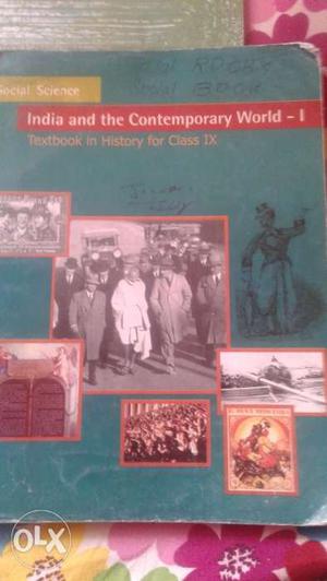 Social txtbook history 1 9th std new book, store